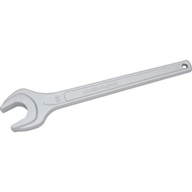 ASH Round Single Ended Spanner, Strong Type, JISH (Chrome Plated) 1.0 inches (26 mm)