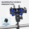Motorcycle Phone Mount Holder with Vibration Dampener Anti-theft Motorcycle Cell