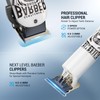 BESTBOMG® Hair Clippers & Trimmer Ceramic T-Blade Cordless Haircut Sets