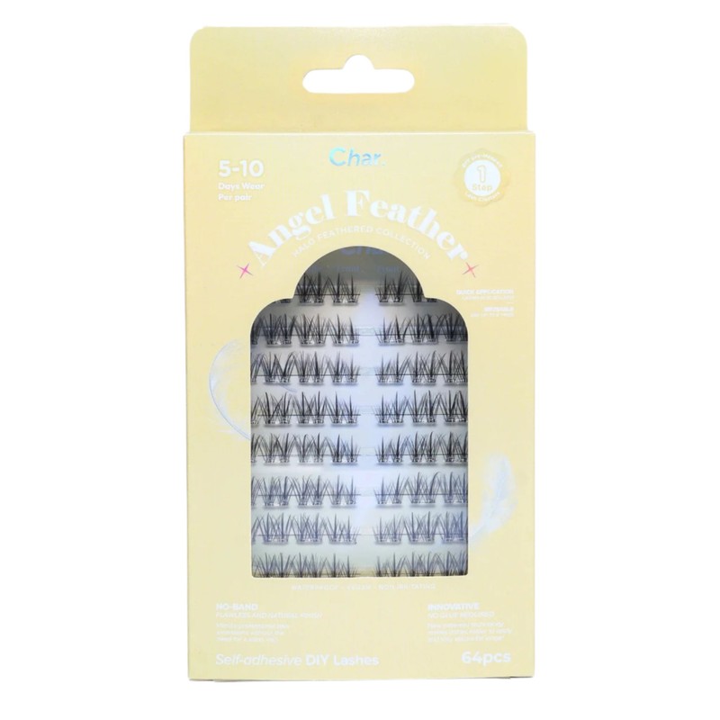 Char Cosmetics Angel Feather Cluster Lash 64pcs