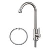 Cold Water Only Faucet SUS304 Stainless Steel Faucet for Kitchen