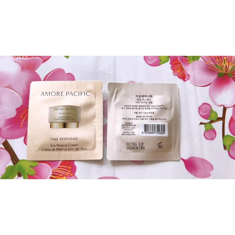 AMOREPACIFIC 15pcs x AMOREPACIFIC TIME RESPONSE EYE RESERVE CREAM