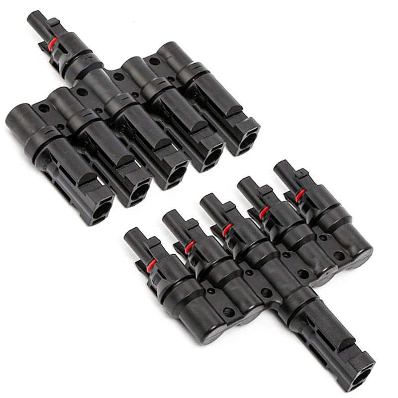 5 to 1 Solar Panel Connector - 5 Way Branch