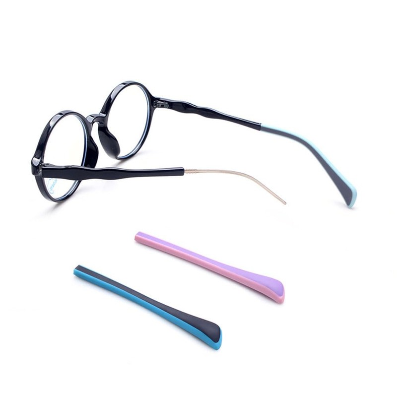 Children Eyeglass End Tips Square Hole Glasses Ear Sock Pieces