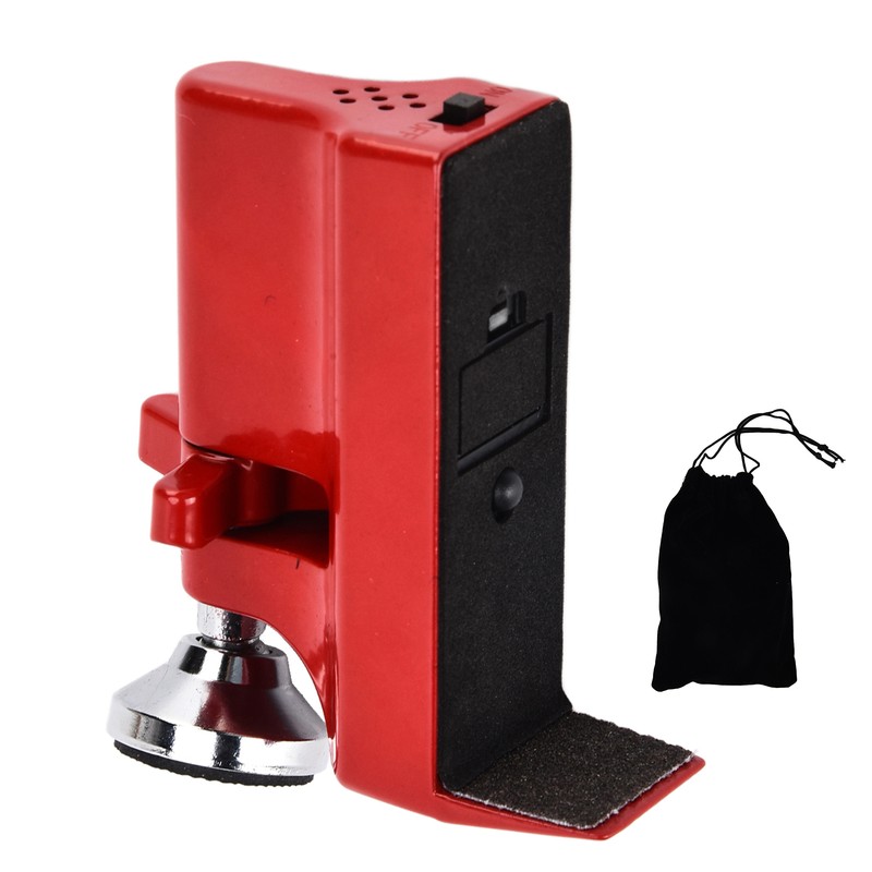 Portable Door Stopper Lockdown Brace 80dB Alarm for Home Apartment