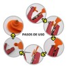 Pinzas Para Aretar Ganado, Toro, Cerdo, Borrego, Etc. Rojo