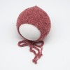 Newborn Baby Photography Props Hat Crochet Knitted Classic Tweed Bonnet