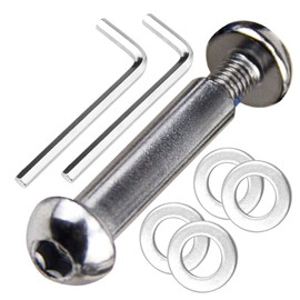 OTFAITP M8 8 mm x 28 mm-86 mm Scooter Front Rear Axle Bolt 8.8 Grade Carbon Steel for Stunt Scooter Dash Teen/Adult Kick Scooter 800+lb Capacity