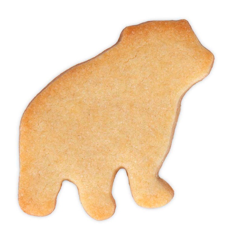 Staedter Polar Bear Cookie Cutter, 7 cm, Stainless Steel