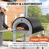 9 Inch Pizza Peel Turning, Joyfair Perforated Pizzas Turner, SS