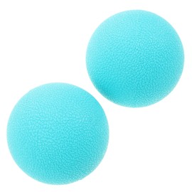 SUPVOX 1 Pair Yoga Fascia Ball Exercise Ball Small Therapy Massage Ball Deep Tissue Massage Ball Manual Massage Balls Ball for Pilates Ball for Women Light Green