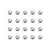 sourcing map 2500pcs 3mm 201 Stainless Steel Bearing Balls G100