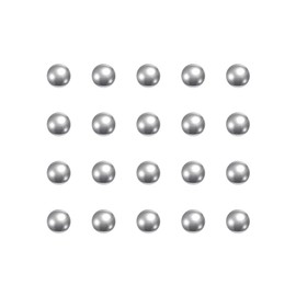 sourcing map 2500pcs 3mm 201 Stainless Steel Bearing Balls G100 Precision