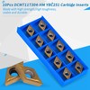 10PCS CNC Carbide Inserts, CNC Carbide Tips for Lathe Turning