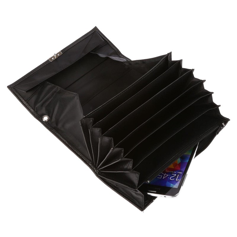 Christian Wippermann Large Gastro Waiter's Wallet Black