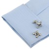 Faucet Cufflinks Hot Cold Taps for Plumber Plumbers Cuff Links