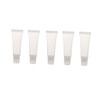 FOMIYES 3sets Plastic Tube Cap Leakproof Lip Gloss Container Sun