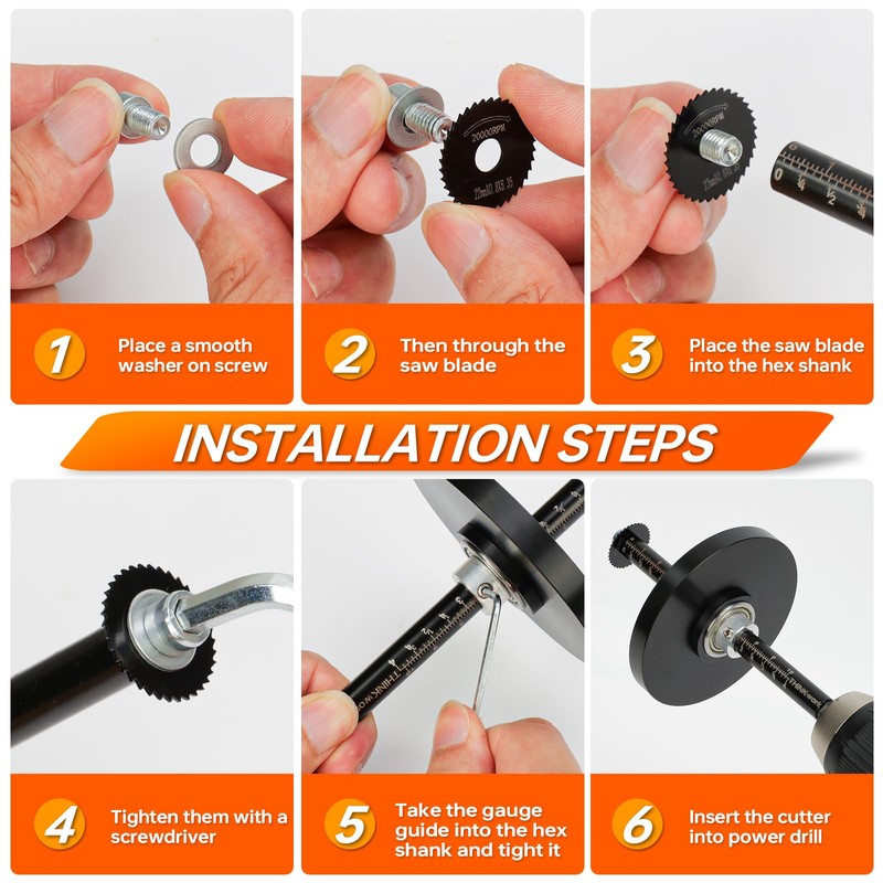 THINKWORK Inside Pipe Cutter for PVC Pipe, Cutter Tool Set