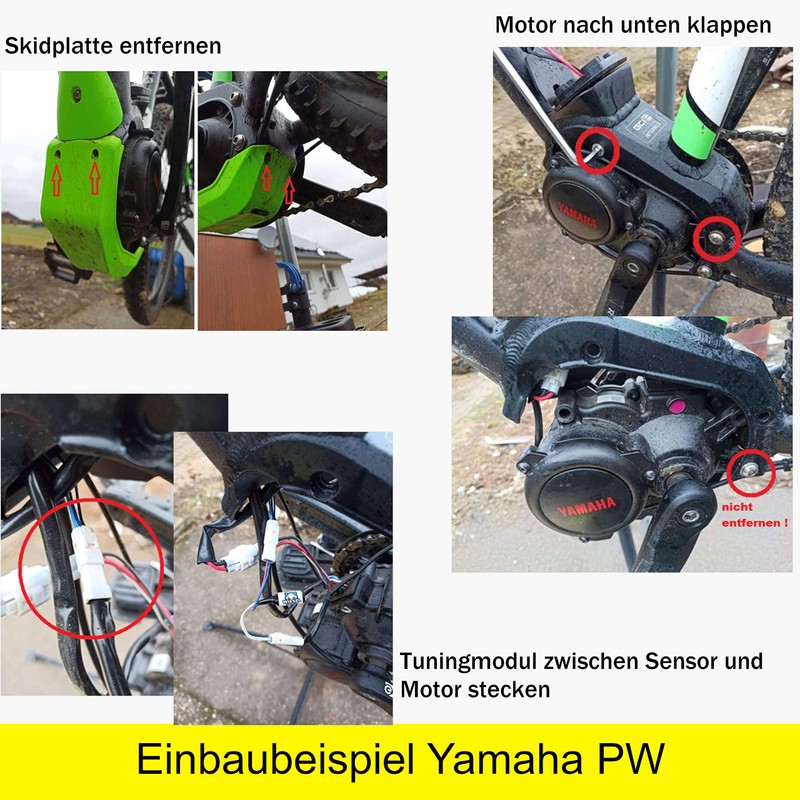 Wiesel E-Bike Tuning for Yamaha & Giant