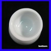 HIC Porcelain FBA Hic 400220 Double Egg Cup Porcelain, 3-1/4"