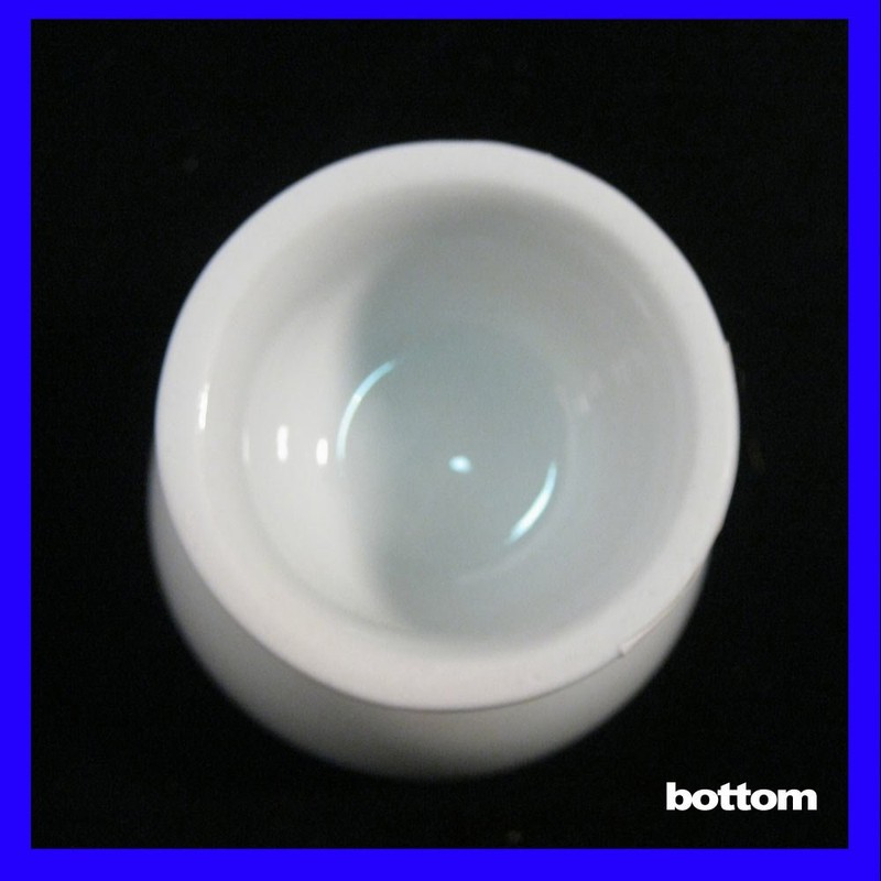 HIC Porcelain FBA Hic 400220 Double Egg Cup Porcelain, 3-1/4"
