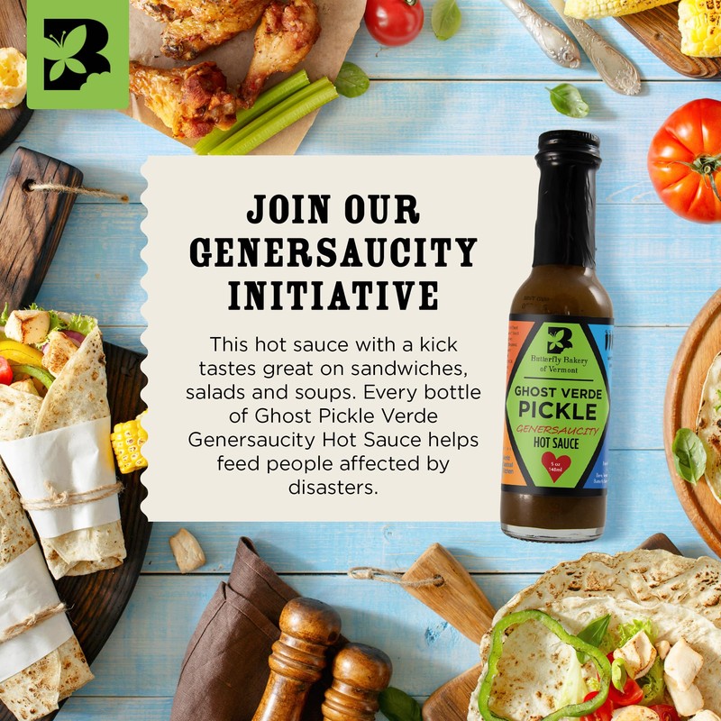 Butterfly Bakery of Vermont - Ghost Verde Pickle Genersaucity Hot