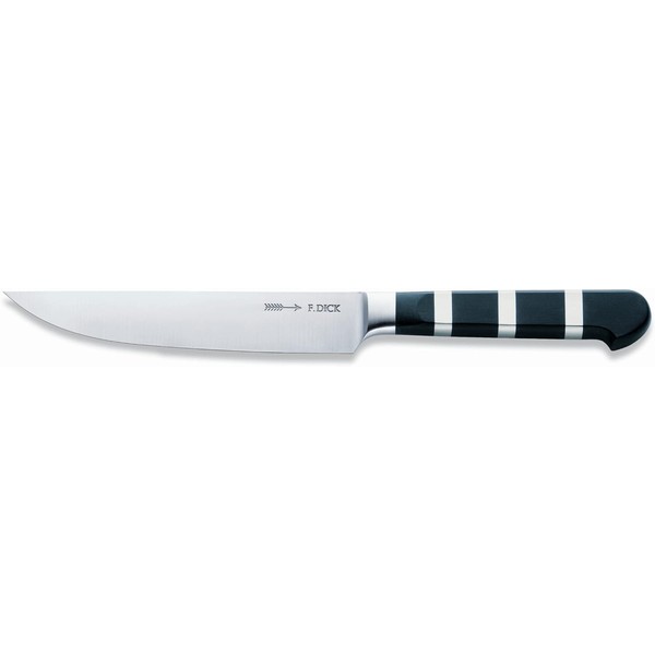 F. DICK Steak Knife 1905 (Blade Length 12 cm, Steak Cutlery, Utility Knife, Meat Knife, BBQ Knife, Hardness 56°) 81902122