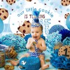 Rcoaror Our Little Cookie is Turning One Backdrop Cookies and