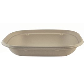 World Centric CT-SC-20 100% Compostable Unbleached Plant Fiber to Go Boxes, 20 oz. (Pack of 400)