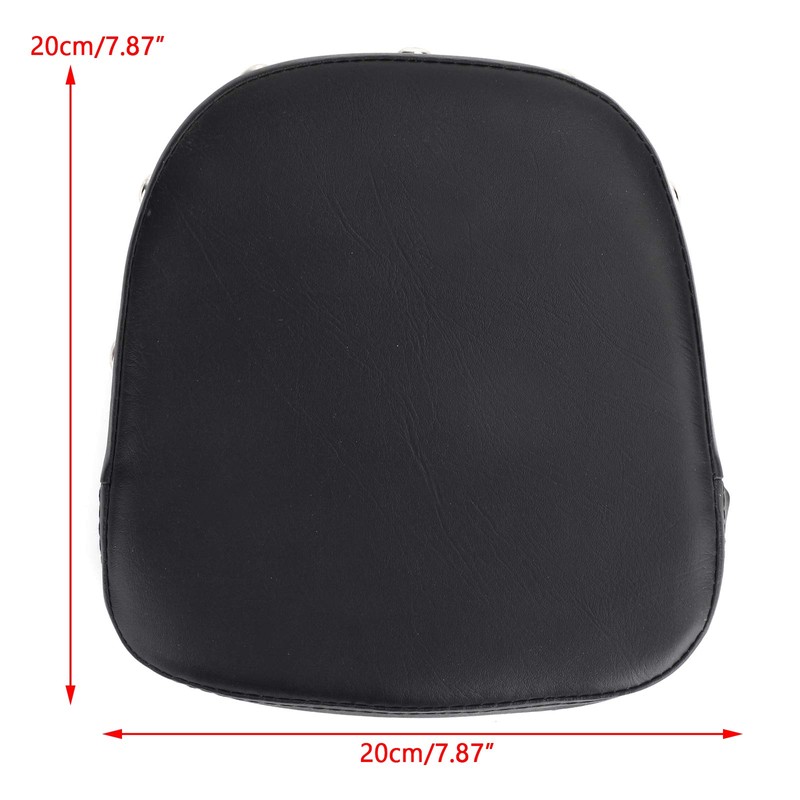 Artudatech Backrest Cushion Pad Sissy Bar 7.9 x 7.9 inches