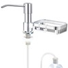 Dish Soap Dispenser for Kitchen Sink, Built in Sink Soap