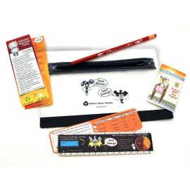 NRGideas Pencil Case Kit, Energy Saving | Green Conservation school supplies ruler