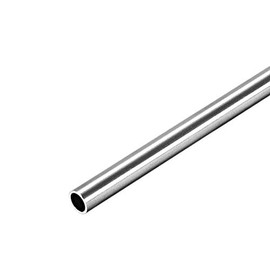 sourcing map 304 Stainless Steel Round Tubing 6mm OD 0.6mm Wall Thickness 250mm Length Seamless Straight Pipe Tube
