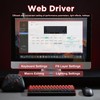 MIKIBY Alux60-60% Mechanical Gaming Keyboard Wired, Magnetic Switch Hot Swappable,