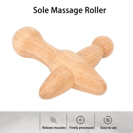Trigger Point Massager Cross Shaped, Trigger Point Massager Made of Wood, Pressure Point Massager