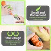 EZONEDEAL Fruit Peeler Ultra Sharp Double Finger Peeler Cutter Fruit
