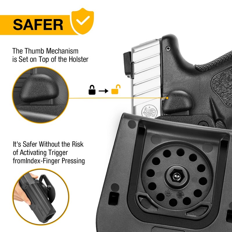 SD9 VE Holster, OWB Holster for S&W SD9 VE, SD40