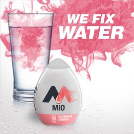 mio Watermelon Lemonade Flavored with other natural flavor Liquid Water Enhancer, 1.62 fl oz Bottle