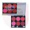 Paleta De Rubores Matte