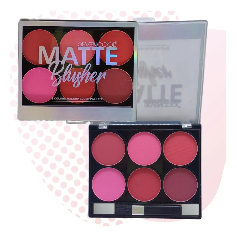 Paleta De Rubores Matte