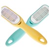 FRCOLOR 1pc Double-sided Stainless Steel Foot File for Callus Removal