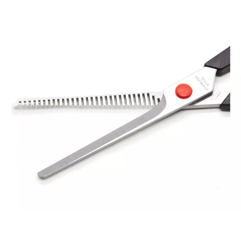 Lobo Profesional Tijera Entresacar Acero Inoxidable 6.5pLG