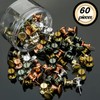 Outus 60 Pcs Giant Push Pins Jumbo Tacks 1 Inch