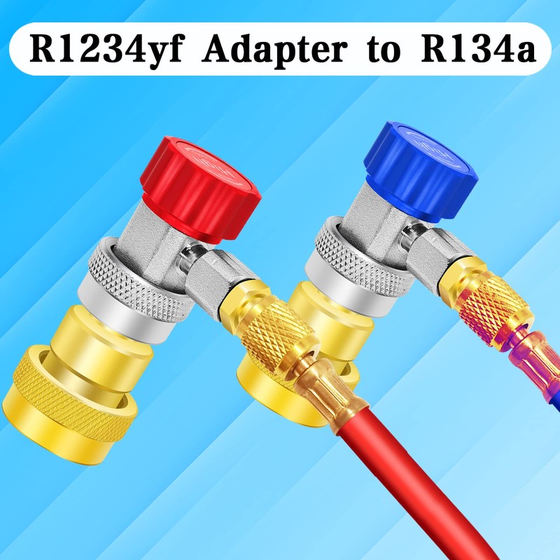 Boltigen R1234yf to R134a Aadapter, R1234yf to R134a Conversion Adapters,