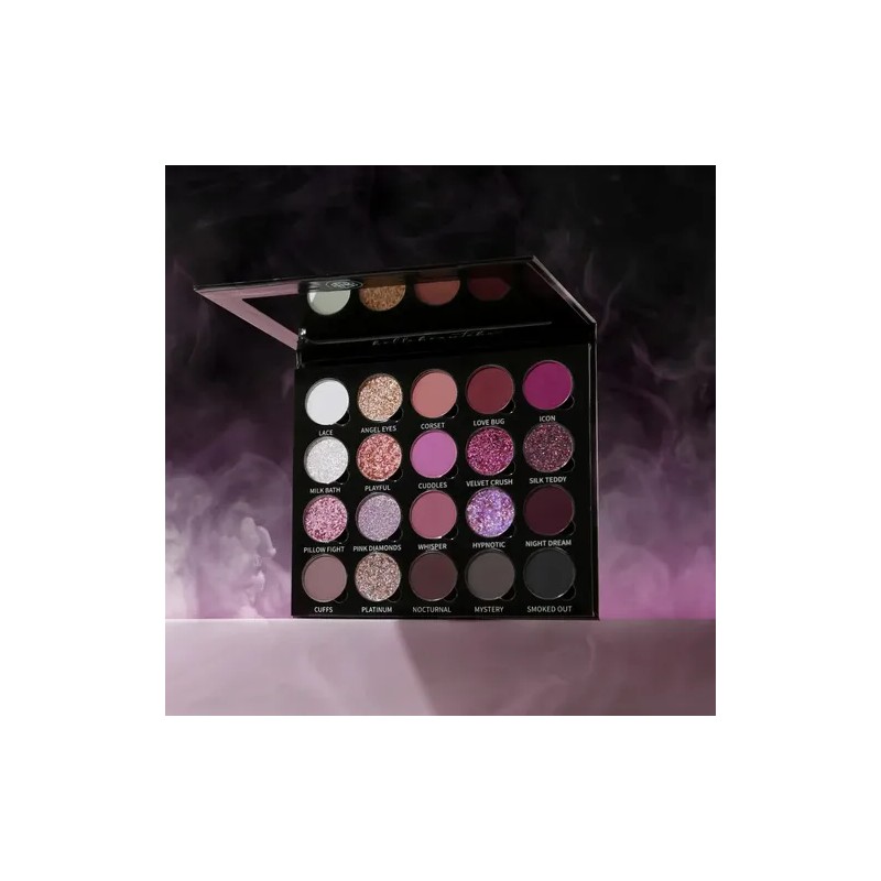 Paleta De Sombras Smokey Glam Bellabeautébar Cosmetics