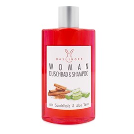 Haslinger Woman Sandalwood & Aloe Vera Shampoo / Shower Bath 200 ml