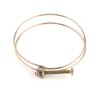 10pcs Double Wire Hose Clips Adjustable Hose Clamps Hoop Plumbing