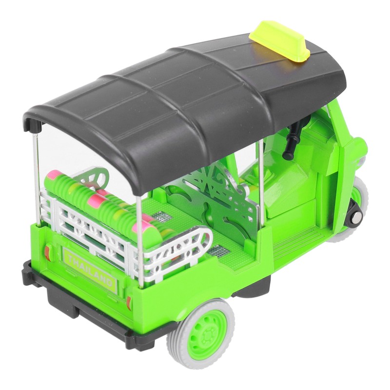 Pull Back Thai Tricycle Simulation Alloy Tuk Tuk Car Model