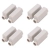 4pcs ZK 1116 Wire Connector 1000V 100A Brass Conductor 2