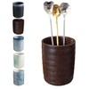 Stoneware Coffee Spoon Holder for Coffee Bar Accessories, Tea Spoon